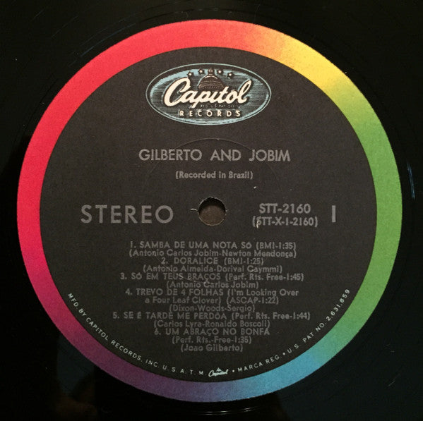 Gilberto & Jobim - Gilberto & Jobim - LP 3