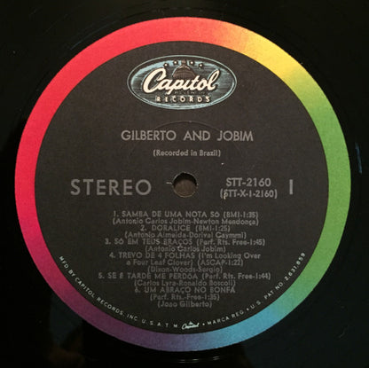 Gilberto & Jobim - Gilberto & Jobim - LP 3