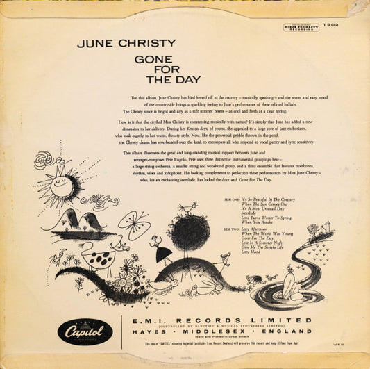 June Christy - Gone For The Day - LP 2