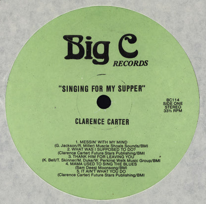 Clarence Carter - Singing For My Supper - LP 3