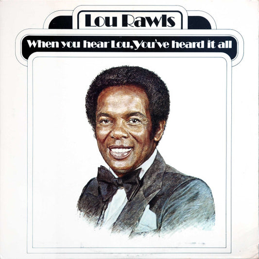 Lou Rawls - When You Hear Lou You've Heard It All - VINTAGE vinyl record for sale