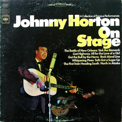 Johnny Horton - Johnny Horton On Stage - LP