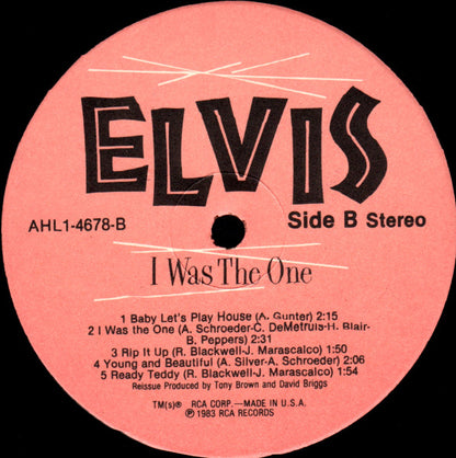 Elvis Presley - I Was The One - LP 4