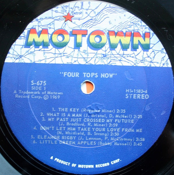 Four Tops - Four Tops Now! - LP 3