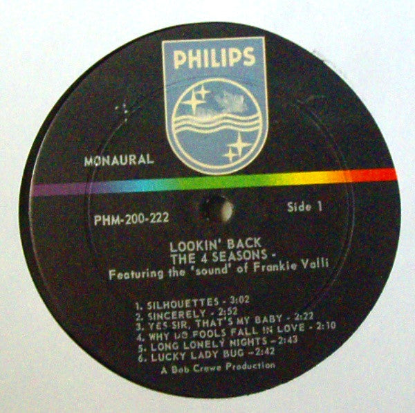 The 4 Seasons - Lookin' Back - LP 3