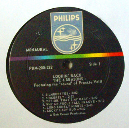 The 4 Seasons - Lookin' Back - LP 3