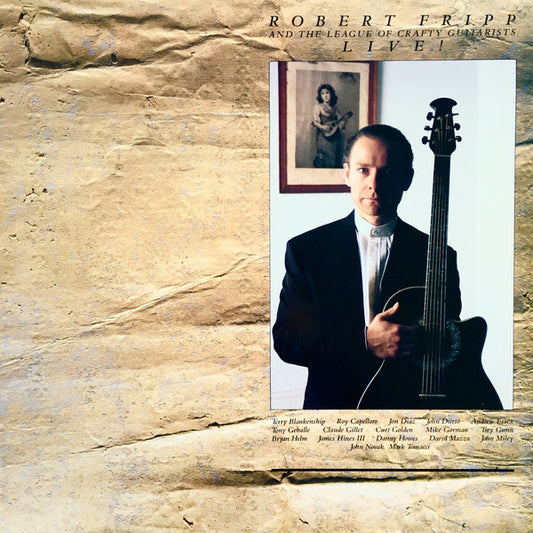 Robert Fripp - Live! - VINTAGE vinyl record for sale