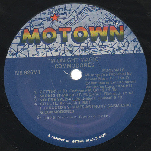 Commodores - Midnight Magic - Vinyl, LP, Album, Stereo 3
