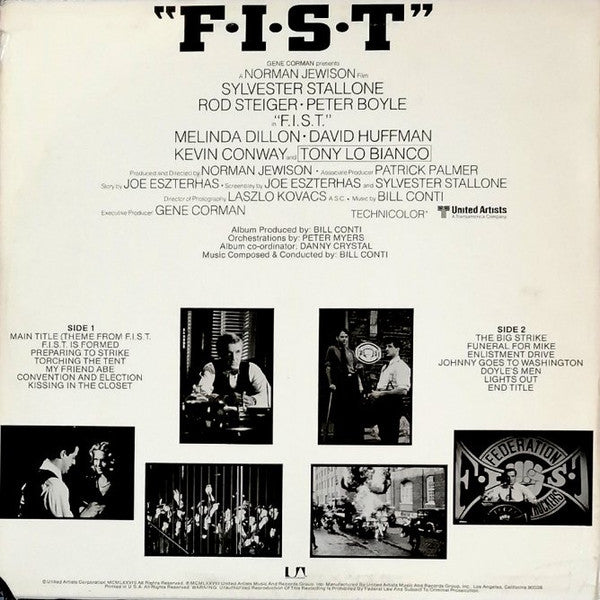 Bill Conti - F.I.S.T. (Original Motion Picture Soundtrack) - LP 2