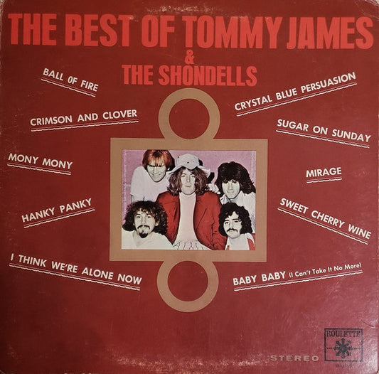 Tommy James and the Shondells - The Best Of - VINTAGE vinyl record for sale