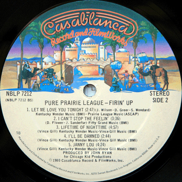 Pure Prairie League - Firin' Up - Vinyl, LP, Album 3