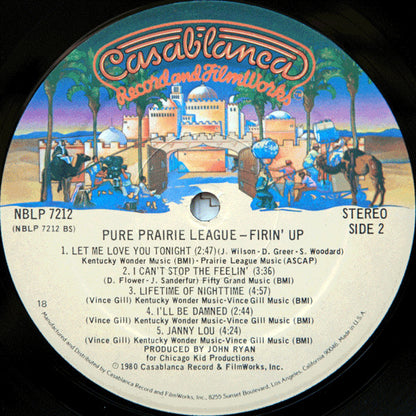 Pure Prairie League - Firin' Up - Vinyl, LP, Album 3