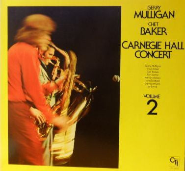 Gerry Mulligan - Carnegie Hall Concert Vol 2 - VINTAGE vinyl record for sale