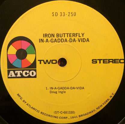 Iron Butterfly - In-A-Gadda-Da-Vida - LP 4