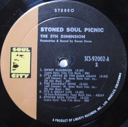 The 5th Dimension - Stoned Soul Picnic - LP 3