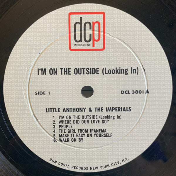 Little Anthony And The Imperials - I'm On The Outside (Looking In) - LP 3