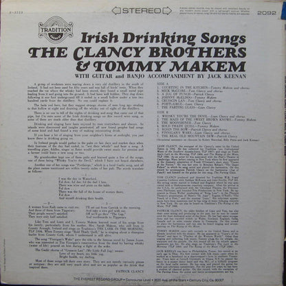 The Clancy Brothers & Tommy Makem - Irish Drinking Songs - LP 2