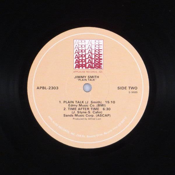 Jimmy Smith - Plain Talk - LP 4