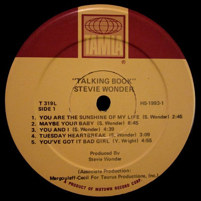 Stevie Wonder - Talking Book - LP 4