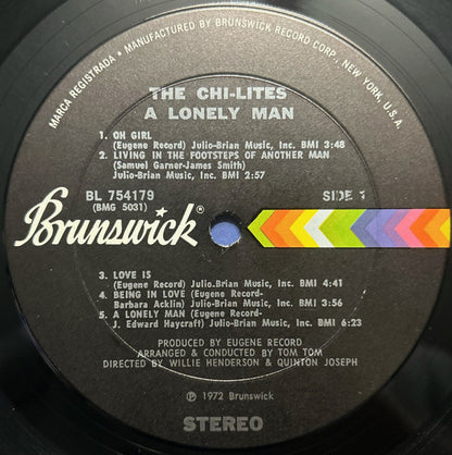 The Chi-Lites - A Lonely Man - LP 3
