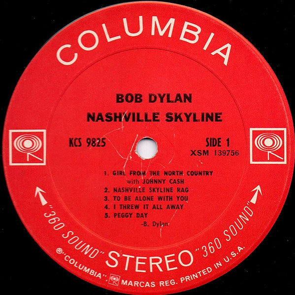 Bob Dylan - Nashville Skyline - LP 3