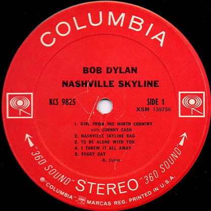 Bob Dylan - Nashville Skyline - LP 3