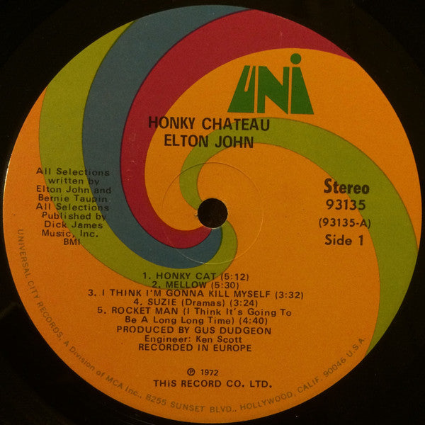 Elton John - Honky Château - Vinyl, LP, Album 4