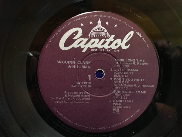 McGuinn, Clark & Hillman - McGuinn, Clark & Hillman - LP 3