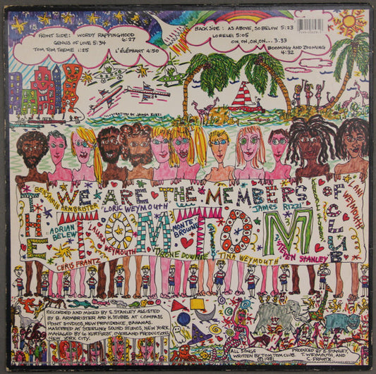 Tom Tom Club - Tom Tom Club - Vinyl, LP, Album, Stereo 2