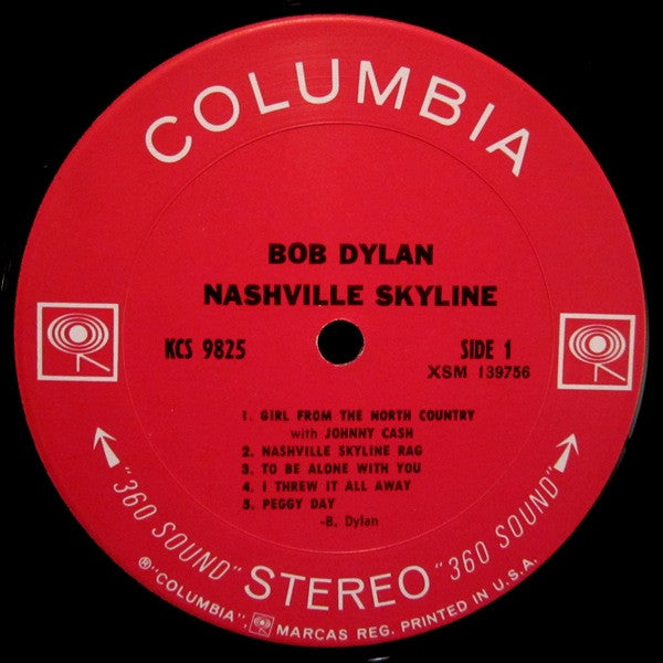 Bob Dylan - Nashville Skyline - LP 3