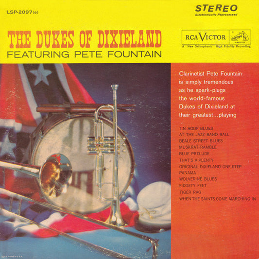 The Dukes Of Dixieland Featuring Pete Fountain - The Dukes Of Dixieland Featuring Pete Fountain - LP
