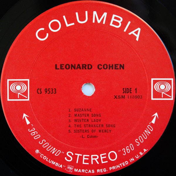 Leonard Cohen - Songs Of Leonard Cohen - LP 3