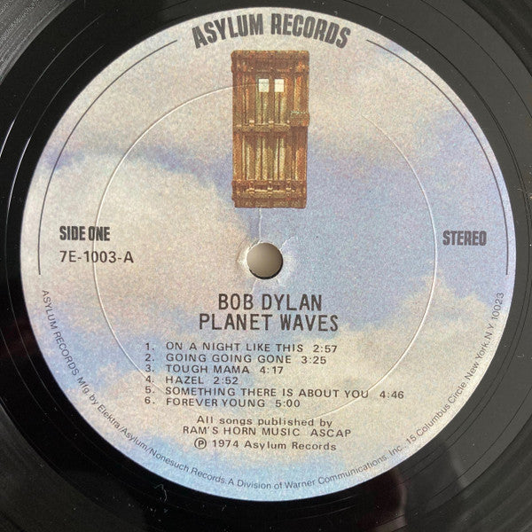 Bob Dylan - Planet Waves - LP 3