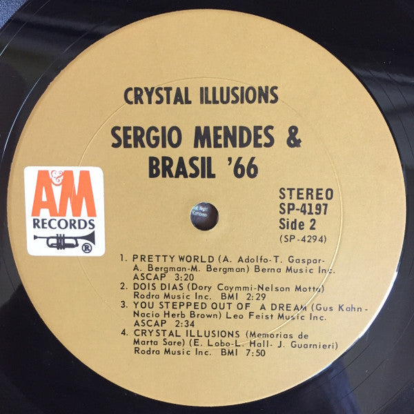 Sergio Mendes & Brasil '66 - Crystal Illusions - LP 4