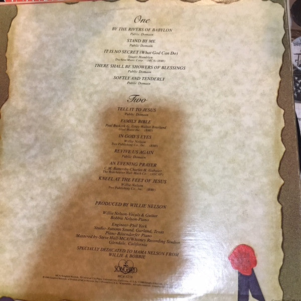 Willie Nelson - Family Bible - LP 3