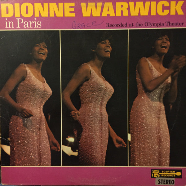 Dionne Warwick - In Paris - LP