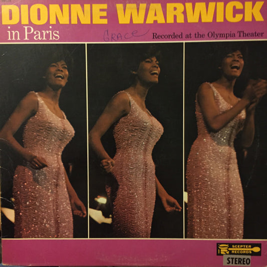 Dionne Warwick - In Paris - LP