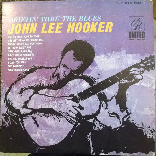 John Lee Hooker - Driftin Thru The Blues - VINTAGE vinyl record for sale
