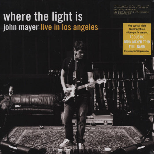 John Mayer - Where The Light Is - VINTAGE vinyl record for sale