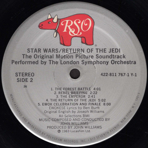 John Williams - Star Wars / Return Of The Jedi - The Original Motion Picture Soundtrack - LP 5