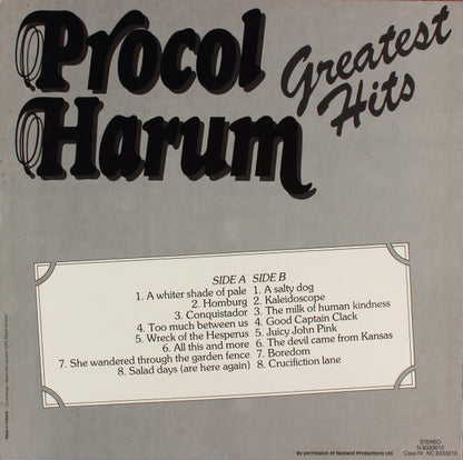 Procol Harum - Greatest Hits - LP 2