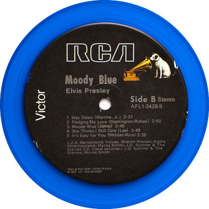 Elvis Presley - Moody Blue - Vinyl, LP, Album, Stereo