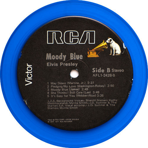 Elvis Presley - Moody Blue - Vinyl, LP, Album, Stereo