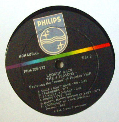The 4 Seasons - Lookin' Back - LP 4