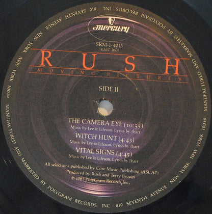 Rush - Moving Pictures - LP 4