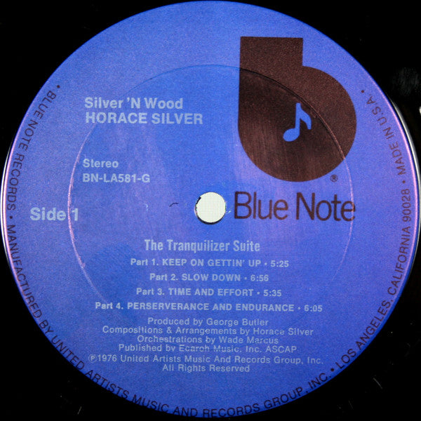 Horace Silver - Silver 'N Wood - LP 3