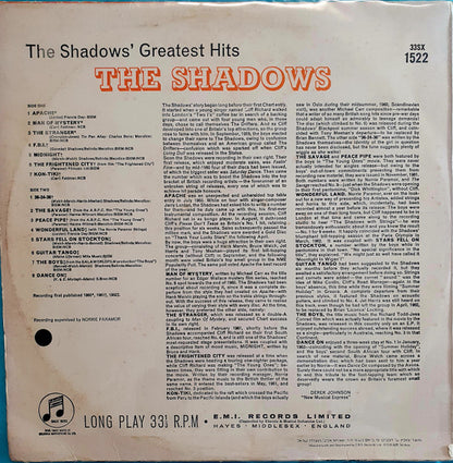 The Shadows - The Shadows' Greatest Hits - LP 2