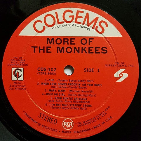 The Monkees - More Of The Monkees - LP 3