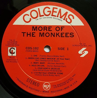 The Monkees - More Of The Monkees - LP 3