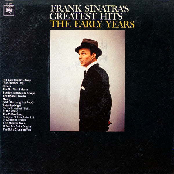 Frank Sinatra - Frank Sinatra's Greatest Hits The Early Years - LP